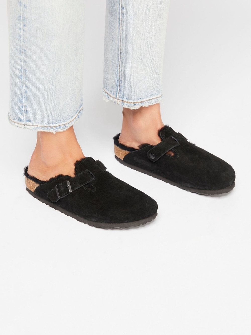 Birkenstock Boston Shearling Clogs
